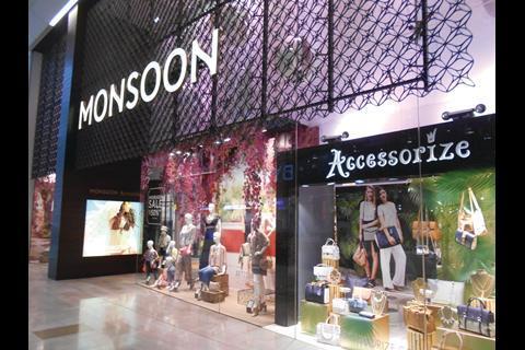 These are brightly lit windows that look completely different from each other, yet they work as a whole.